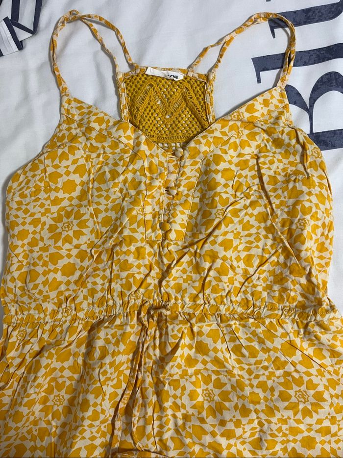 Robe longue jaune moutarde - photo numéro 3