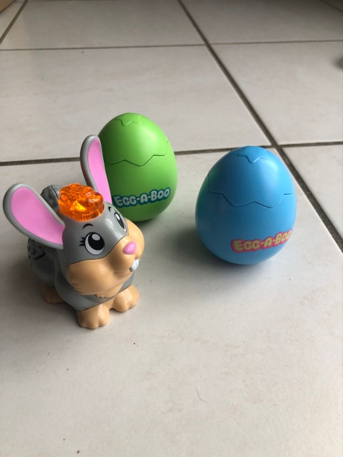 Oeuf de paque et lapin sonore - photo numéro 2