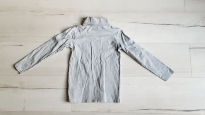 Vêtement mixte garçon fille tee-shirt manches longues sous-pull gris Tex 6 ans - photo numéro 3