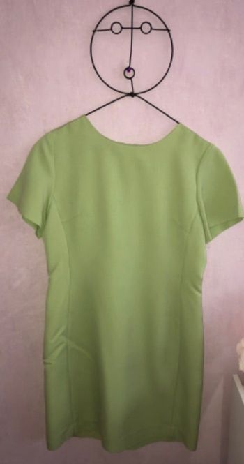 Robe vert anis