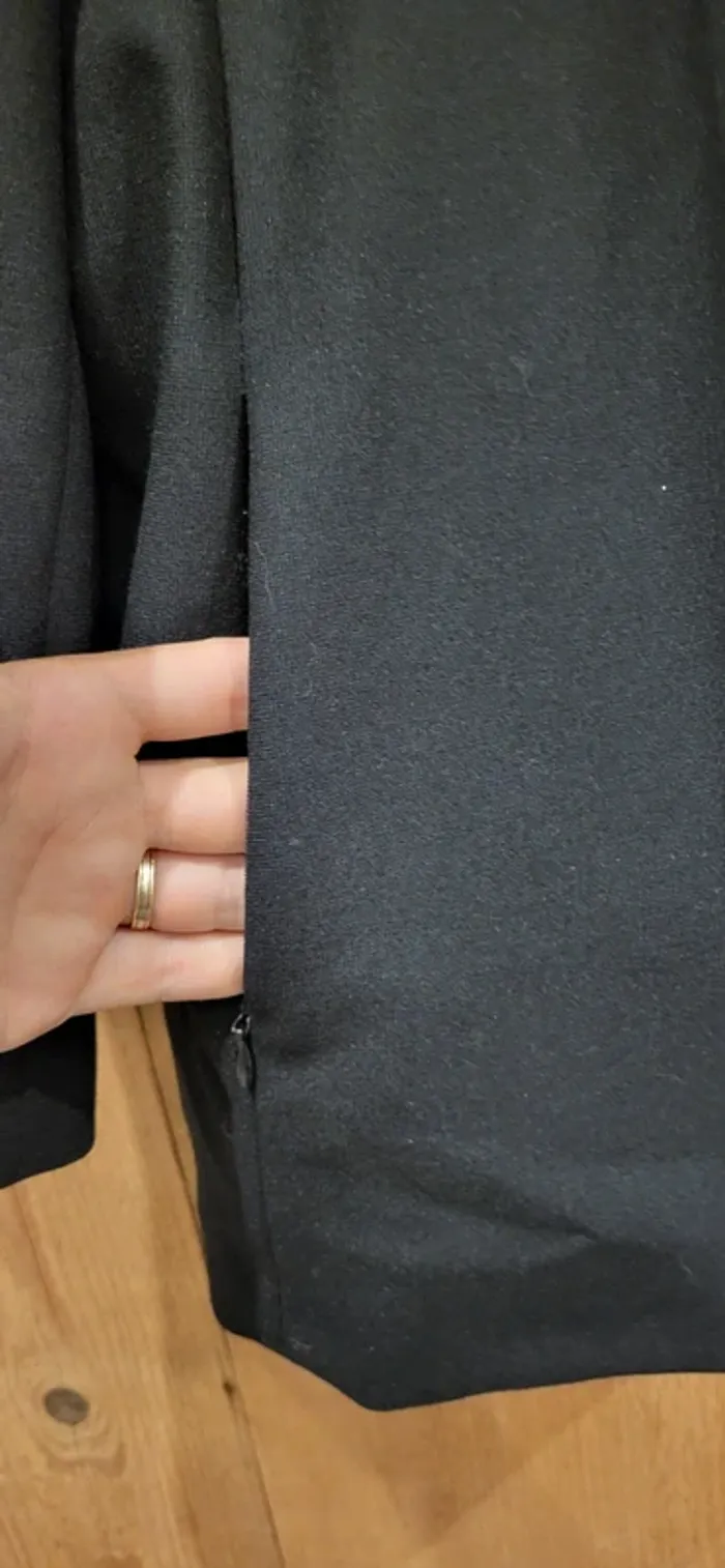 Veste blazer femme Mikava noire – Taille 54 – Noir - Très bon état - photo numéro 7