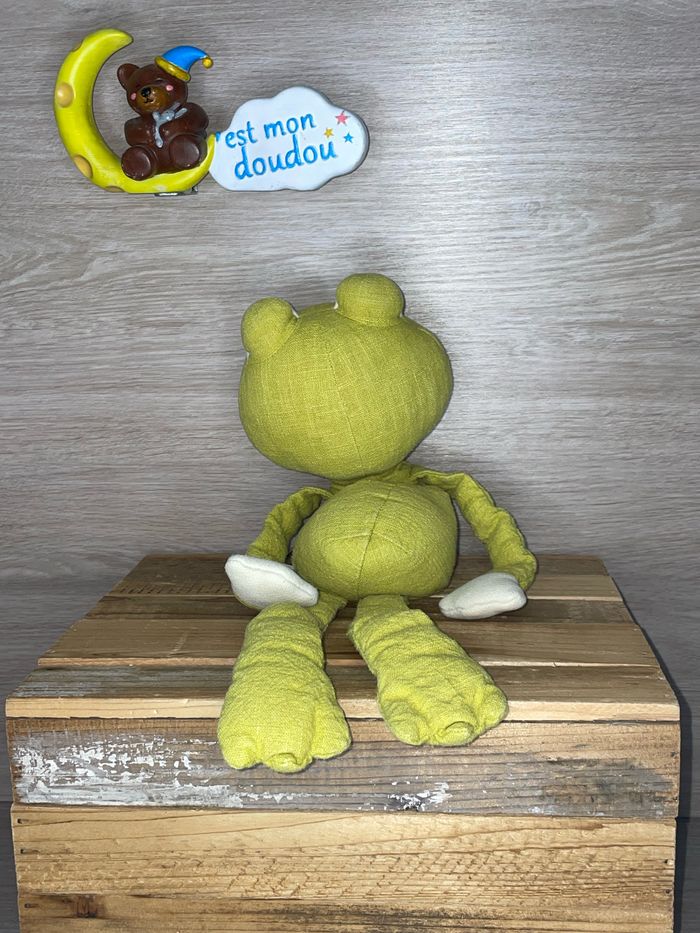 BK124 doudou grenouille 🐸 Bukowski - photo numéro 2