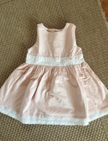 Robe rose 12 mois