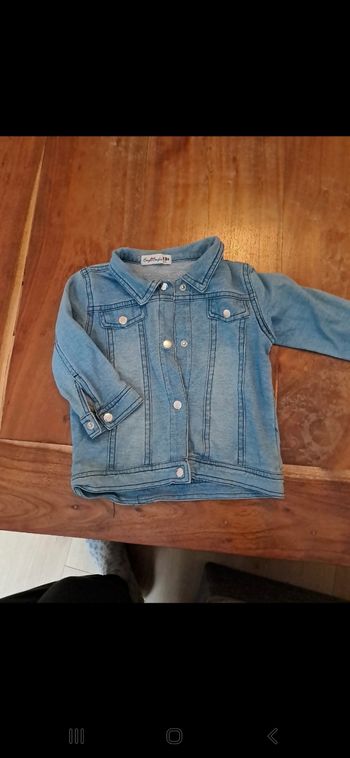 Chemise en jeans 24mois