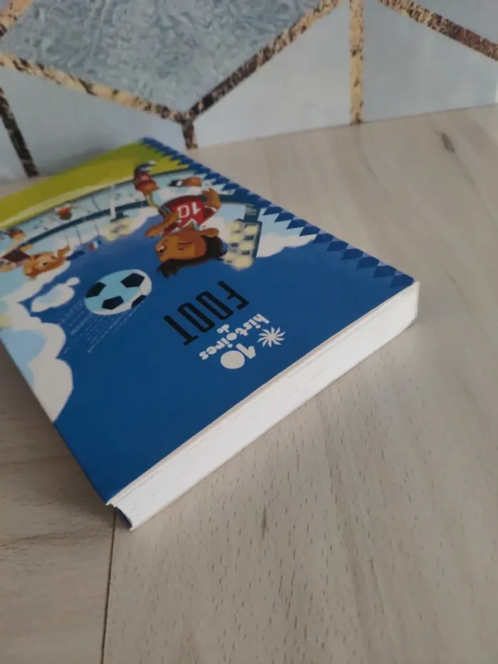 Livre enfant jeunesse 10 histoires de foot Fleurus - photo numéro 4