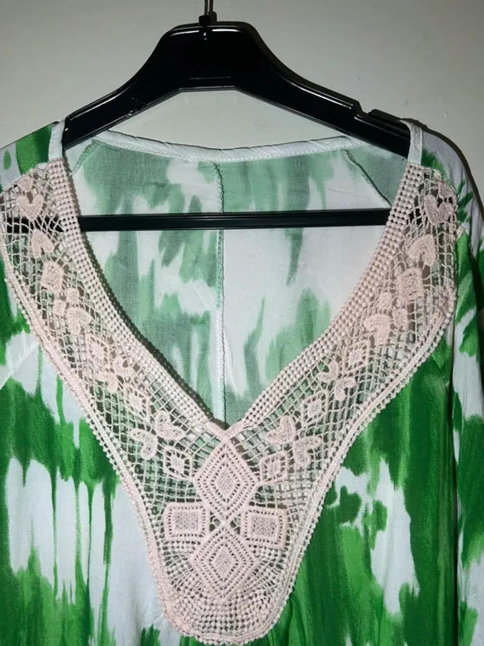 Robe verte vintage - photo numéro 4