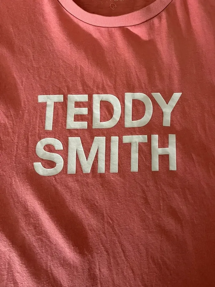 T-shirt rose Teddy Smith S - photo numéro 2