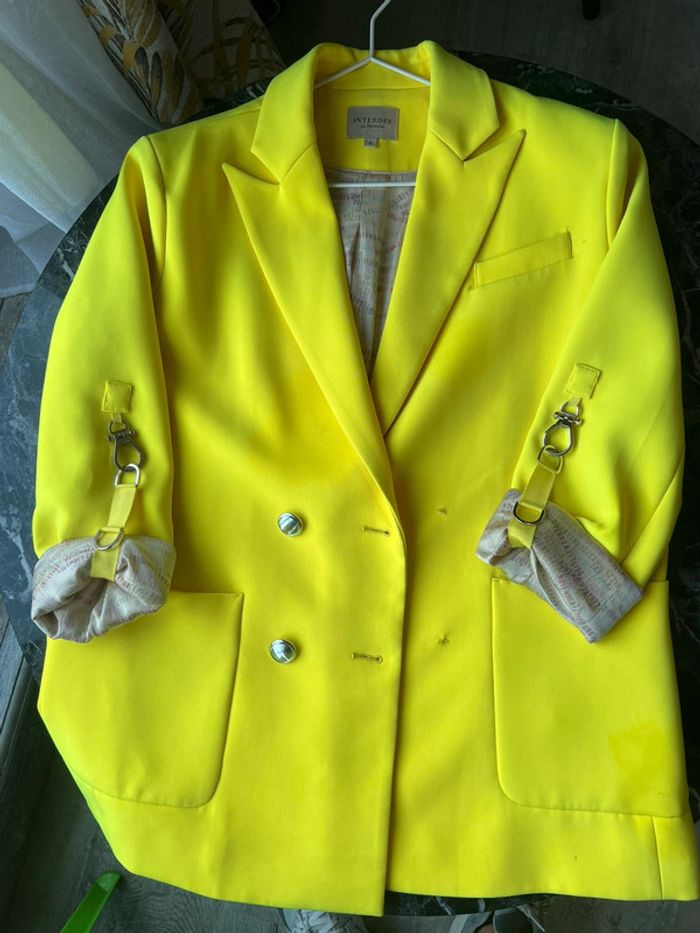 Blazer jaune flashy Interdee - photo numéro 8