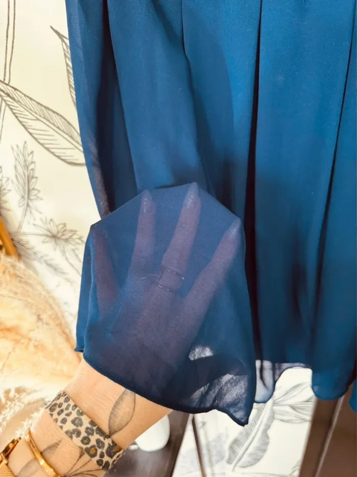 Taille 36 ~ S robe bustier femme Tfnc bleue 🌺 - photo numéro 3