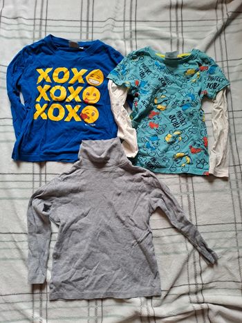 Lot de tee shirts manches longues
