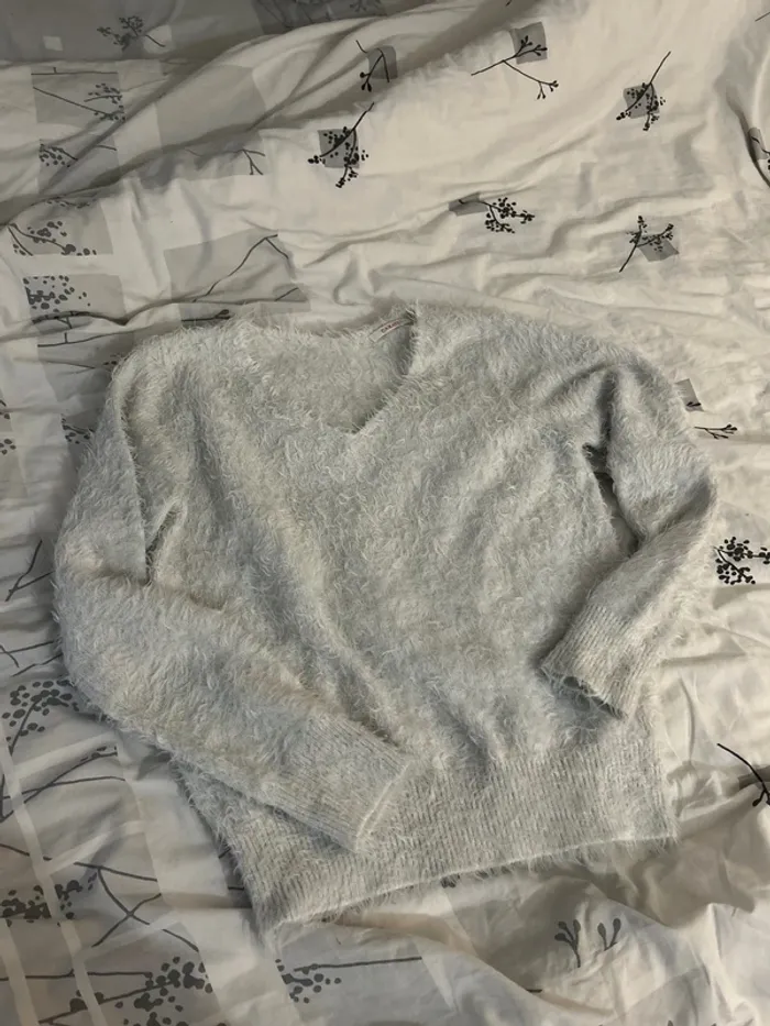 Pull V moumoute camaïeu