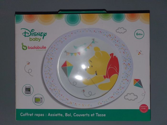 Coffret repas Winnie multicolore - photo numéro 2