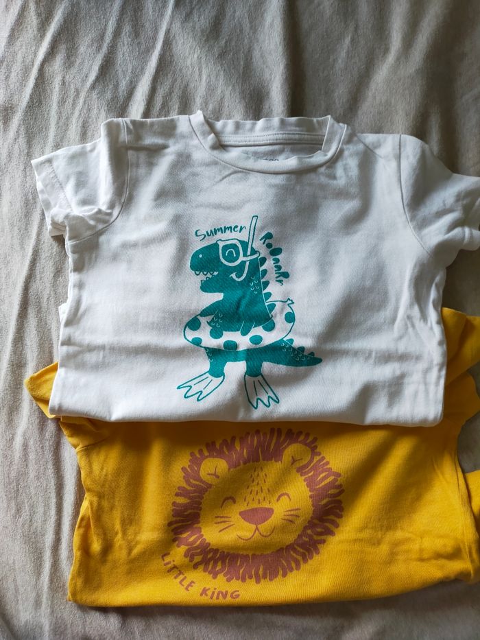 Lot tee-shirt manches courtes