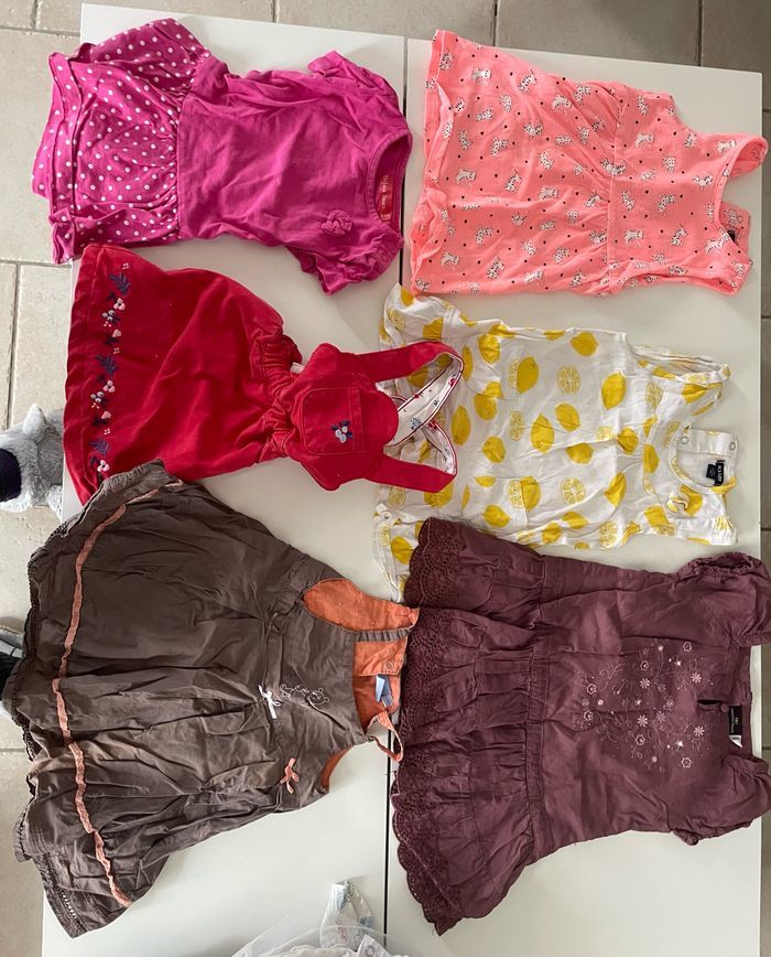 Lot vêtements fille - 9 mois - 22 pièces - photo numéro 2