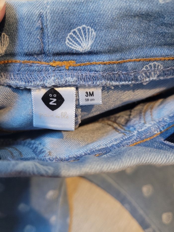 Lot jeans bébé 3 mois - photo numéro 4