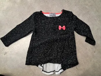 haut tee shirt manches longues fille 2 ans charlie et prune