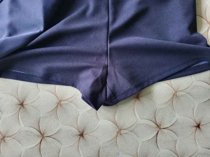 Combinaison short simili jupe bleu marine Femme Shein Taille M très bon état - photo numéro 5