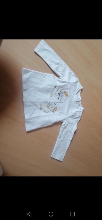 Tee-shirt bébé manche longue