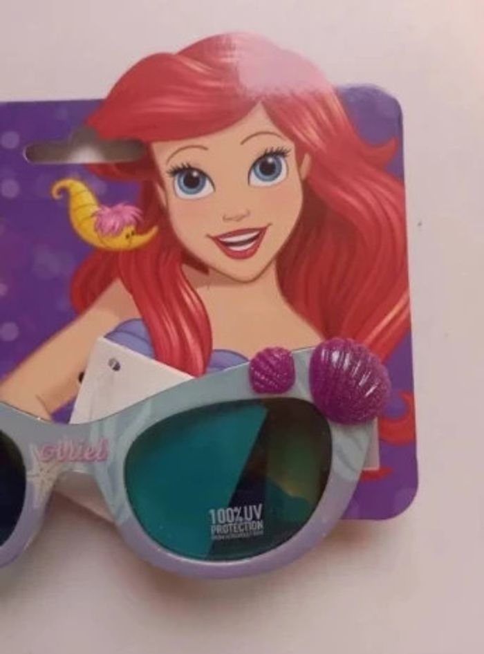 lunette soleil disney ariel 100% uv - photo numéro 4