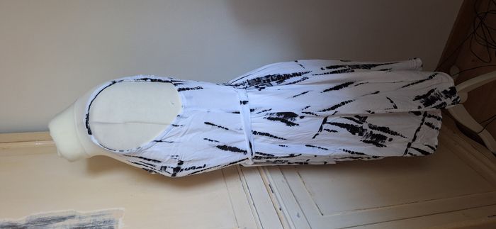 Robe à bretelles Blanc du Nil taille S/M - photo numéro 3