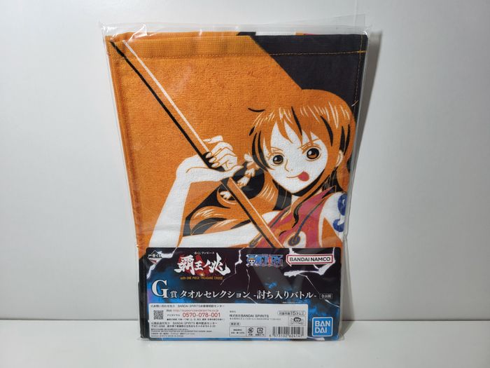Petite Serviette Towel Ichiban Kuji G One Piece Nami 20x60 cm