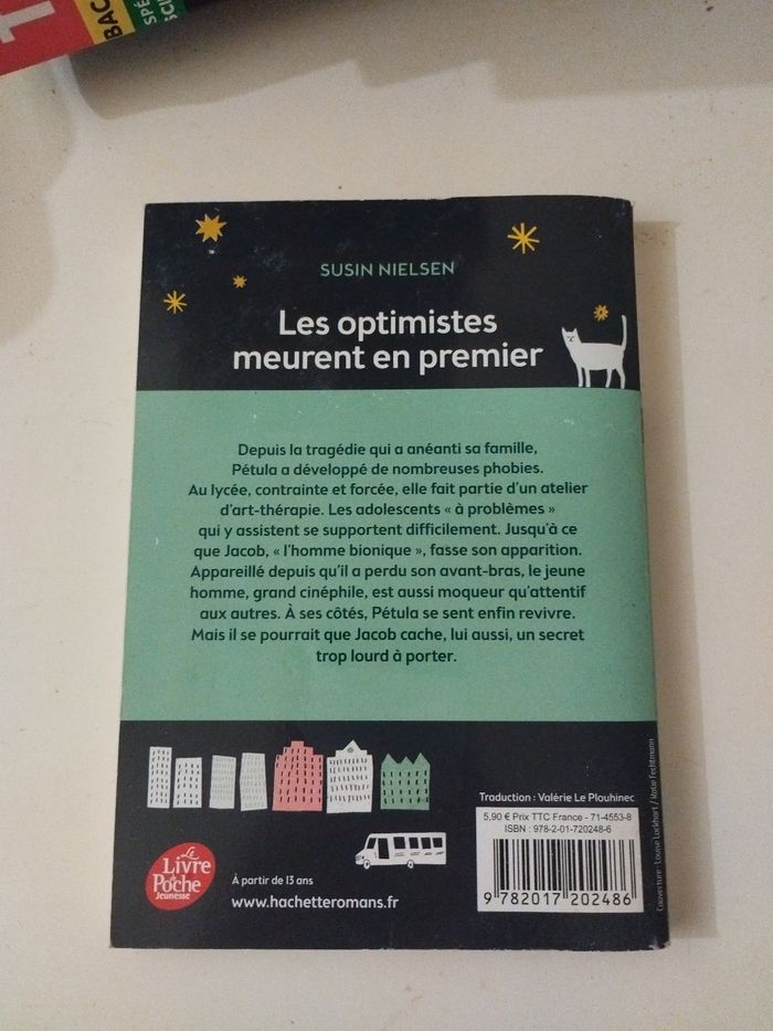 Livre Les optimistes meurent en premier - Susin Nielsen - photo numéro 2