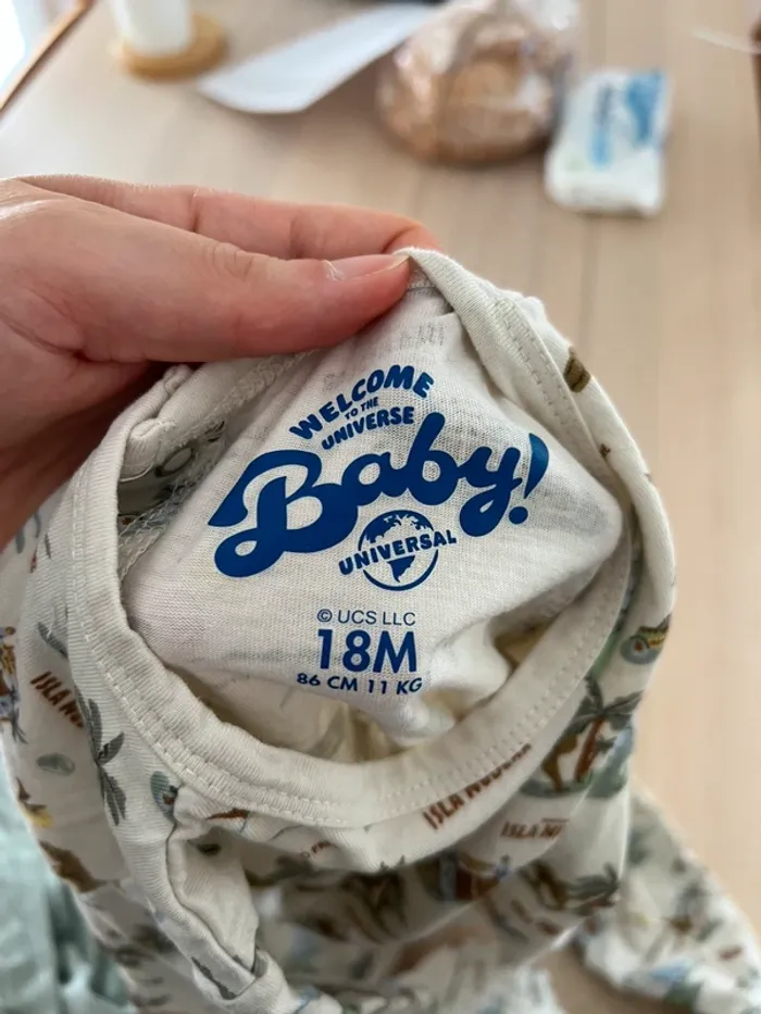 Lot de deux pyjamas jurassic world - photo numéro 4