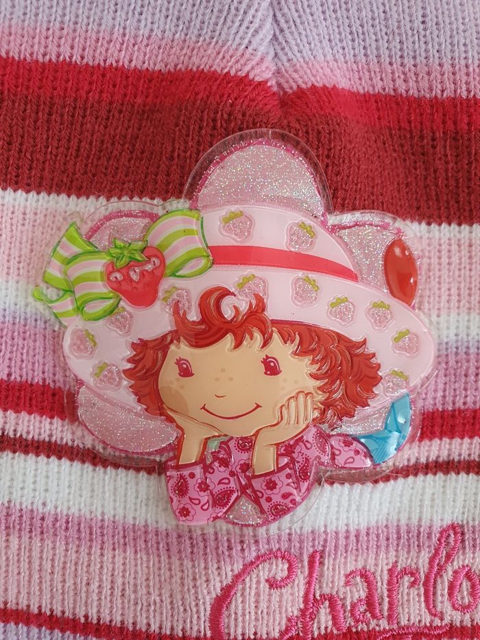 Bonnet Charlotte aux fraises 40cm - photo numéro 2