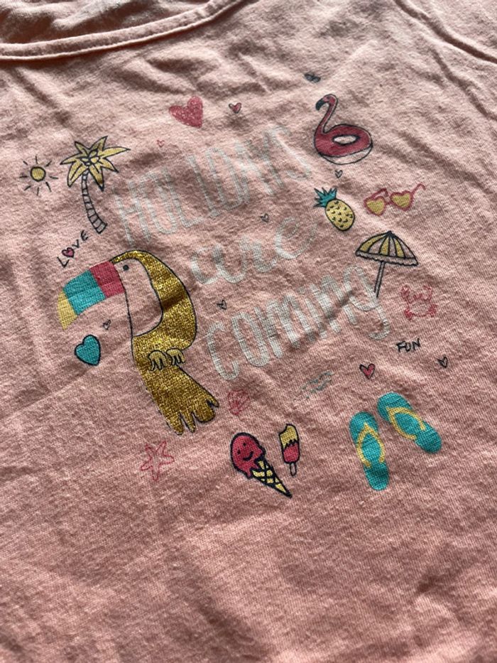 Lot t shirts fille 10 ans - photo numéro 6
