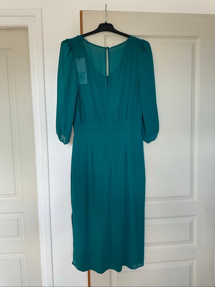 Robe cérémonie/fete vert émeraude - photo numéro 3