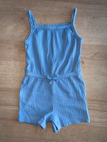 Combi short bleu