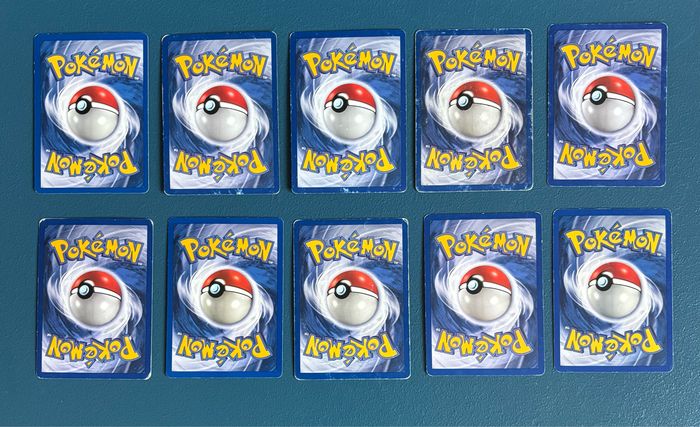 Lot de 10 cartes Pokémon Wizard - photo numéro 2