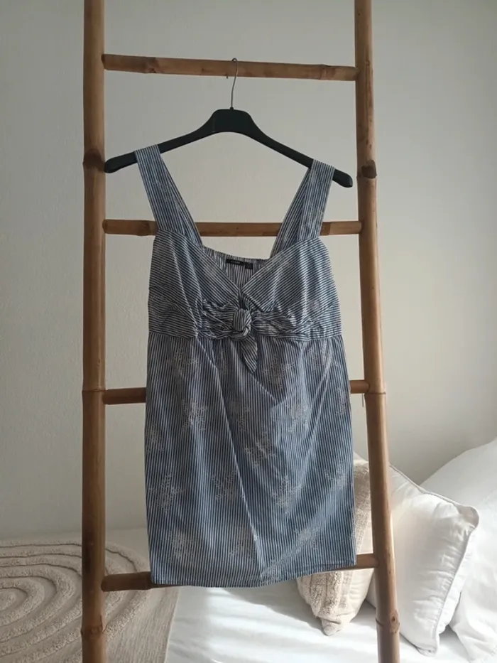 Blouse d'été rayée taille 36
