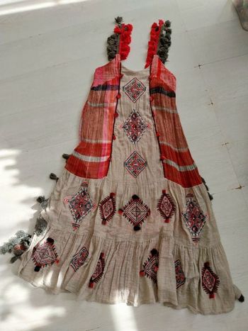 Robe longue bohème Zara