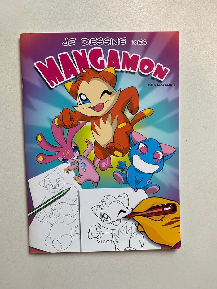 Livre de dessin - Manga et pokémon