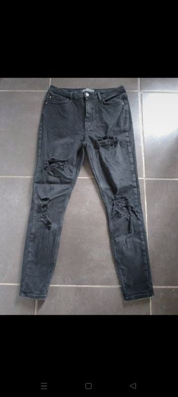 Jean noir troué Primark