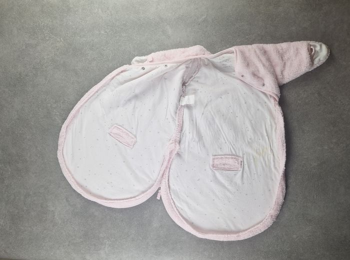 Gigoteuse hiver Bemini bébé 0-3 mois – rose toute douce - photo numéro 7