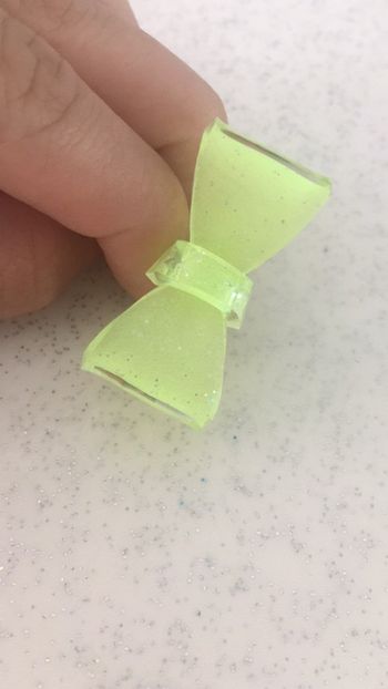 Bague réglable noeud Fluo femme/fille