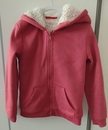 Veste chaude fourrée 8 ans