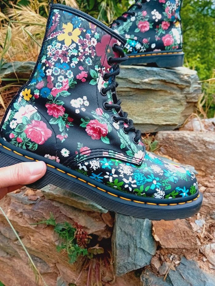 Dr. Martens Pascal Mash up fleuri 37 - photo numéro 2