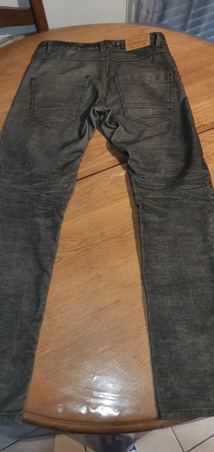 Pantalon velour homme creeks 38 - photo numéro 5
