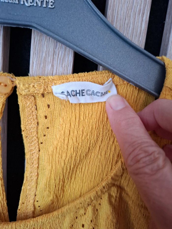 Joli haut bohème Cache Cache T 36 - photo numéro 4