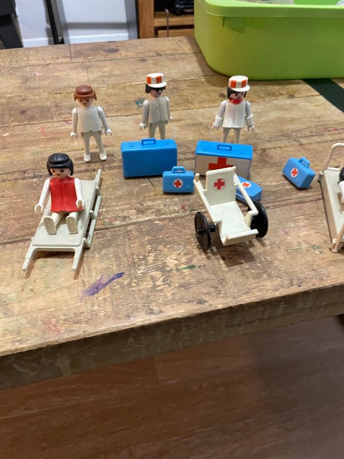 Playmobil vintage hopital - photo numéro 2