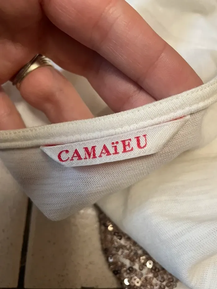 Tee shirt camaïeu - photo numéro 4