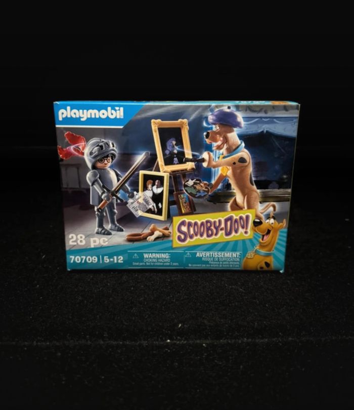 Playmobil - Scooby-doo avec chevalier noir