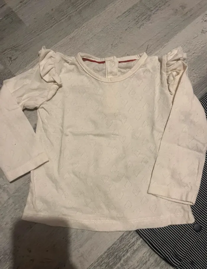 Ensemble C&A haut +robe bébé fille - photo numéro 3
