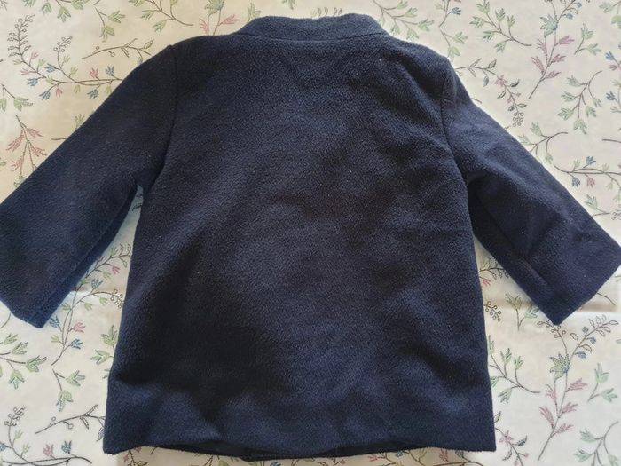 manteau fille bleu marine Cycleband 6 mois - photo numéro 2