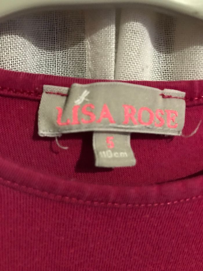 T-shirt smocks aux manches 5 ans Lisa Rose - photo numéro 5