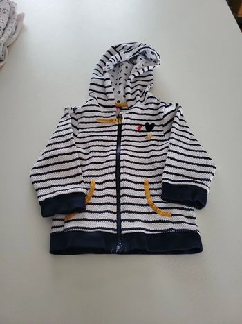 Gilet zippé 12 mois orchestra