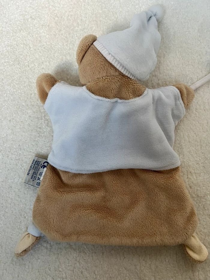 Doudou marionnette ours nattou - photo numéro 4